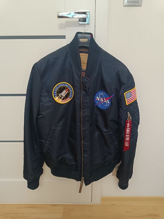 Kurtka bomberka Alpha Industries granatowa oryginał