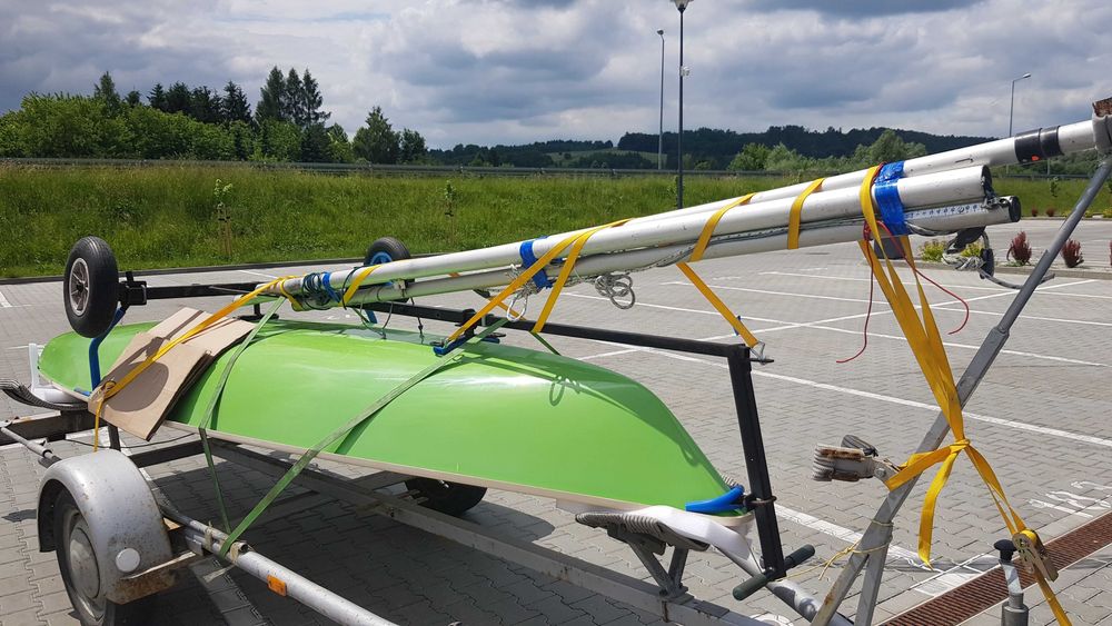 Laser żaglówka sportowa łódka