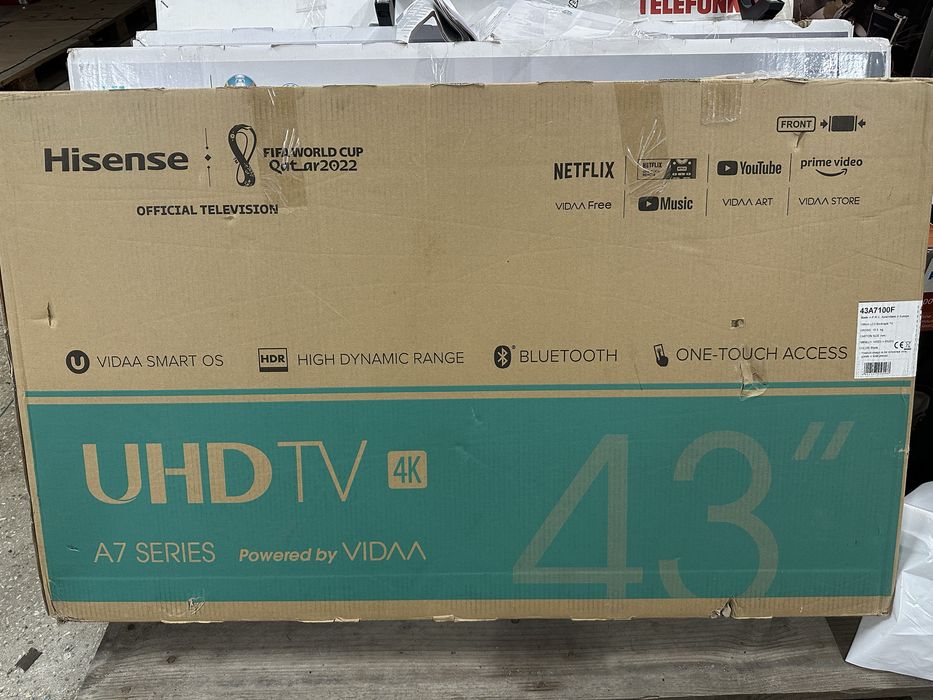 Телевізор Hisense 43дюйма