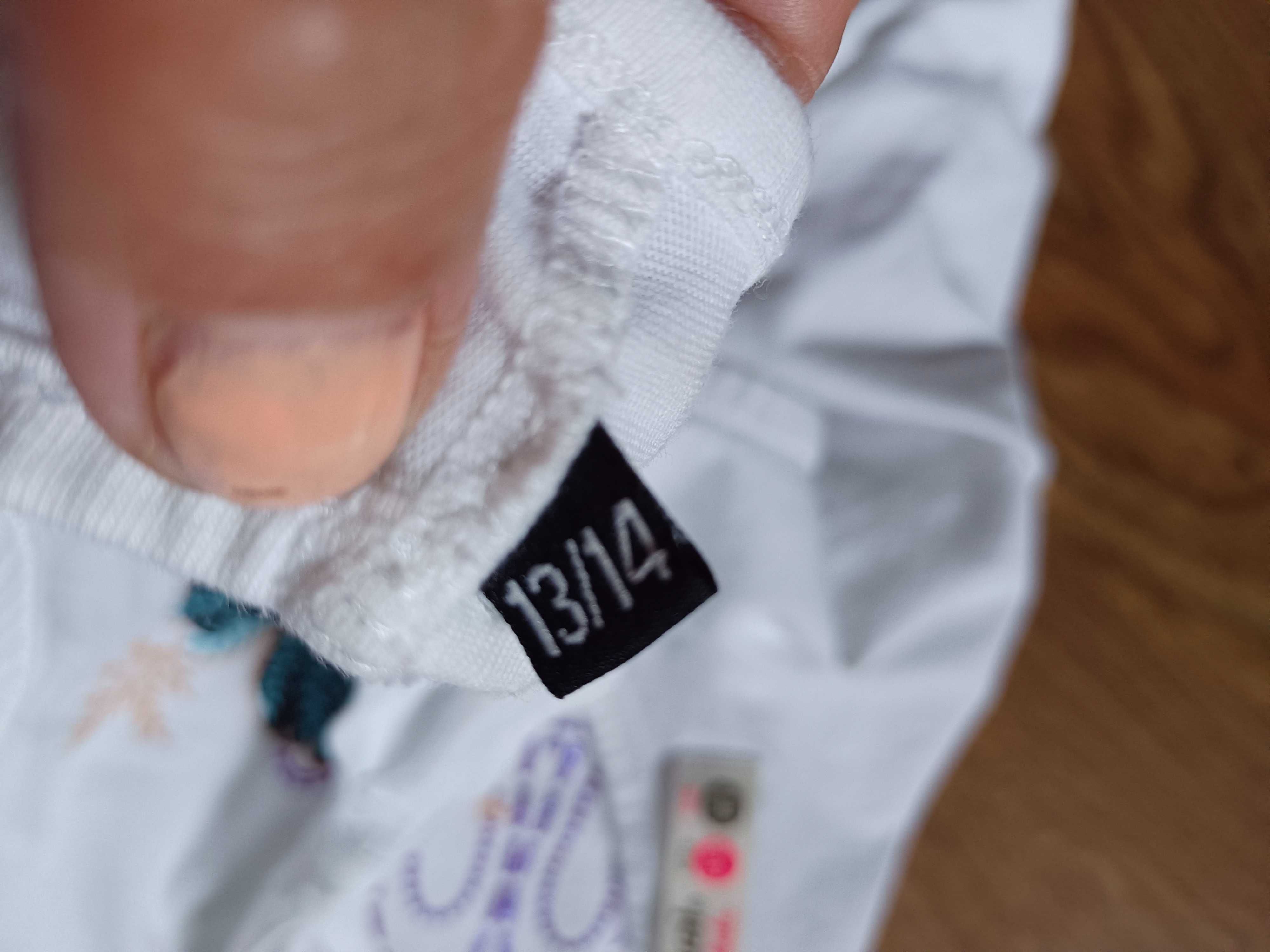 Biała bluzka dziewczęca 152 Desigual