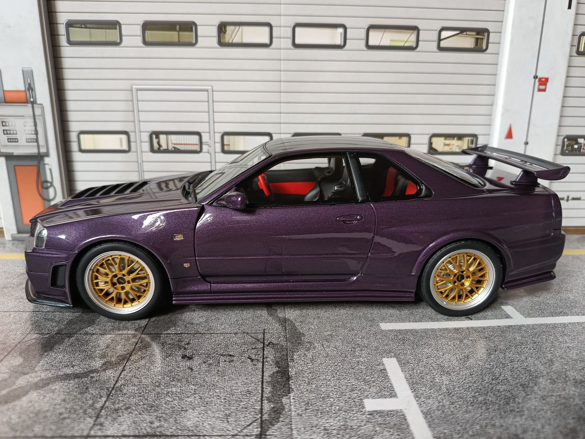 1:18 Nissan Skyline R34 Nismo Z-tune. Otto. Nowy