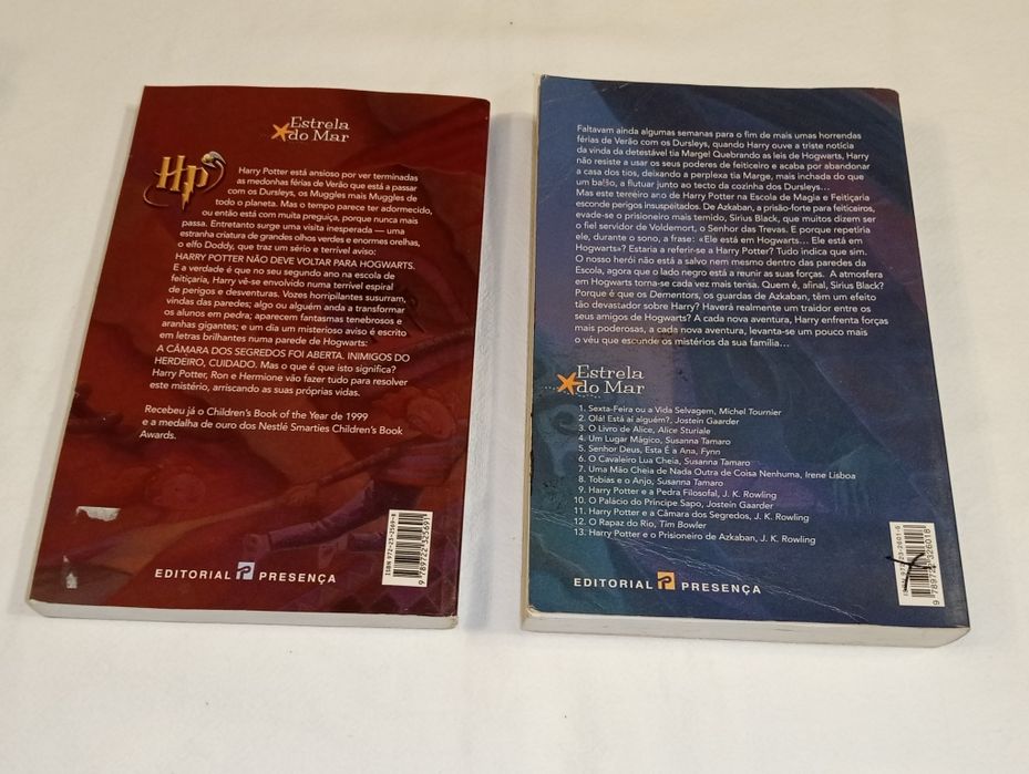 2 Livros Harry Potter coleção