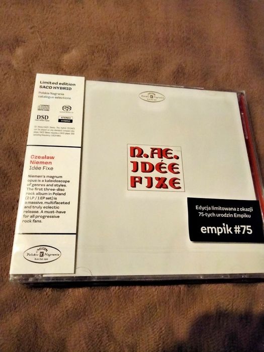 Płyta Limited Edition SACD HYBRID Czesław Niemen Idee Fixe 2 CD nowa