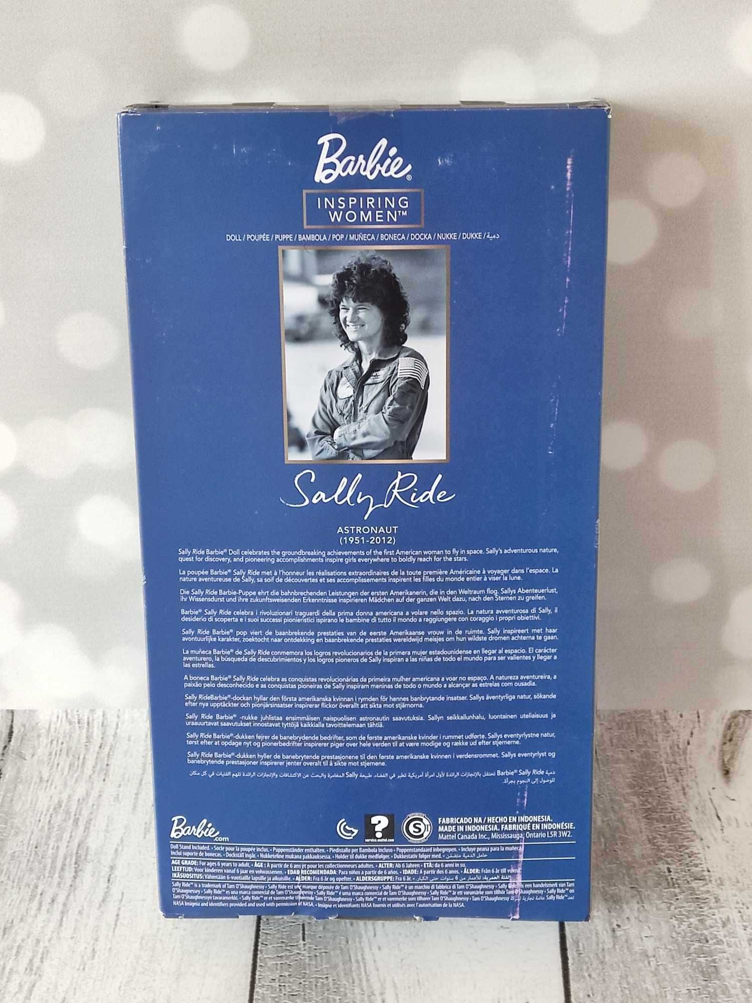 Lalka Barbie Signature Inspiring Woman Sally Ride