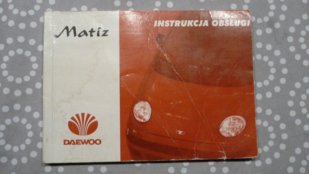 Instrukcja Obsługi Daewoo Matiz