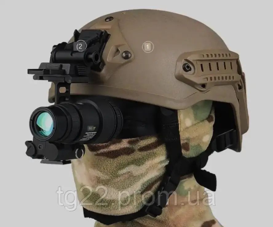 Прилад нічного бачення Vector Optics NVG-10 з кріпленням на шолом