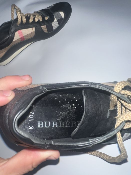 Кроссовки Burberry