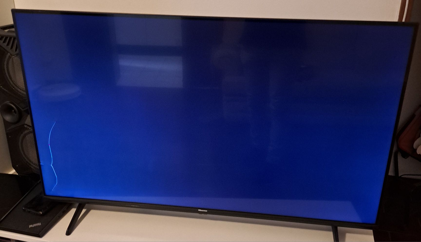 Tv Hisense 43 polegadas QLED 4K UHD com avaria