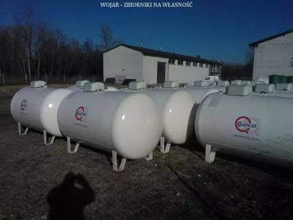 Zbiornik na gaz propan 2700L butla najtańsze ogrzewanie domu