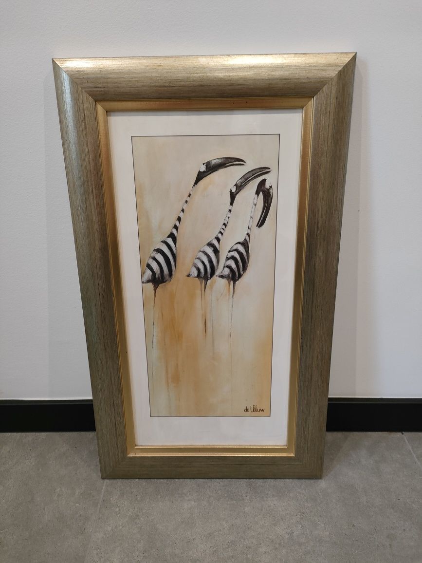 Sprzedam obraz zebra 72x42 cm