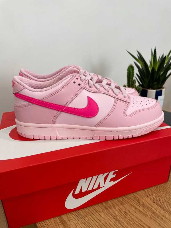 Nike Dunk Low Triple Pink (GS) 38.5
