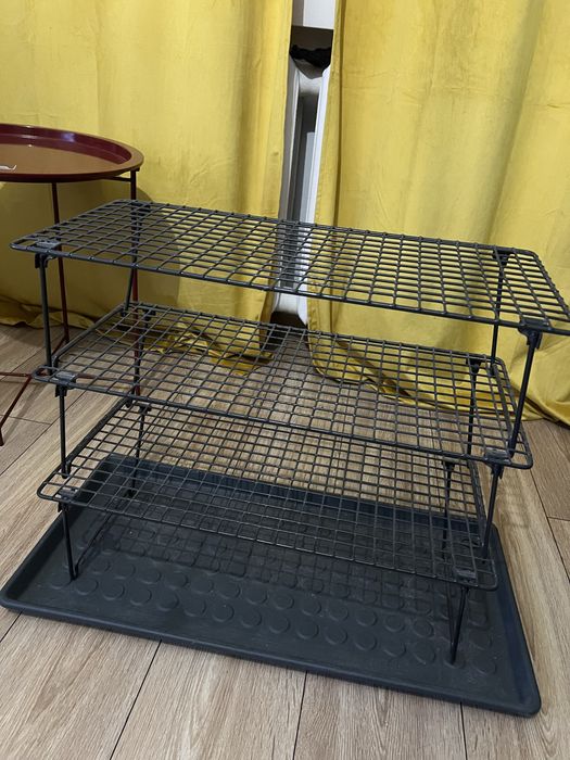 Polki z podstawa na polki trzy sztuki zestaw