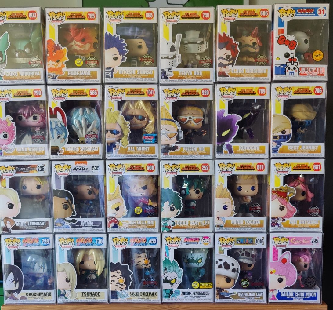 Funko Pop Anime MHA, Naruto, etc.