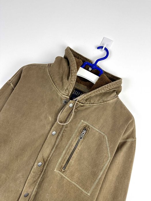 Gruba bluza rozpinana GAP boxy oversize y2k r. L