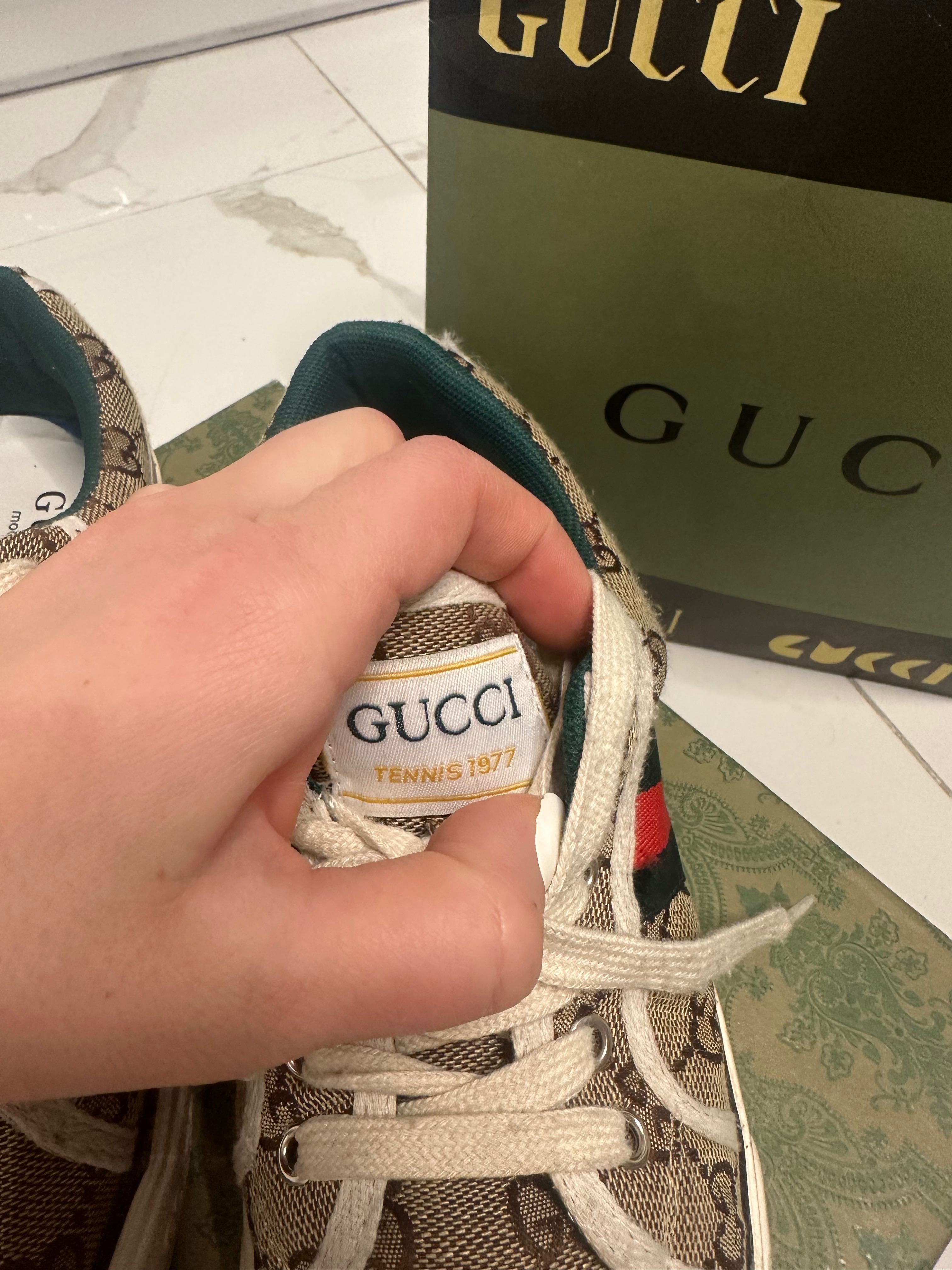 Trampki Gucci 38 rozmiar