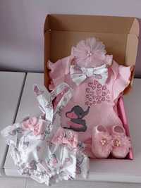 Zestaw Prezentowy baby shower narodziny chrzest prezent baby box