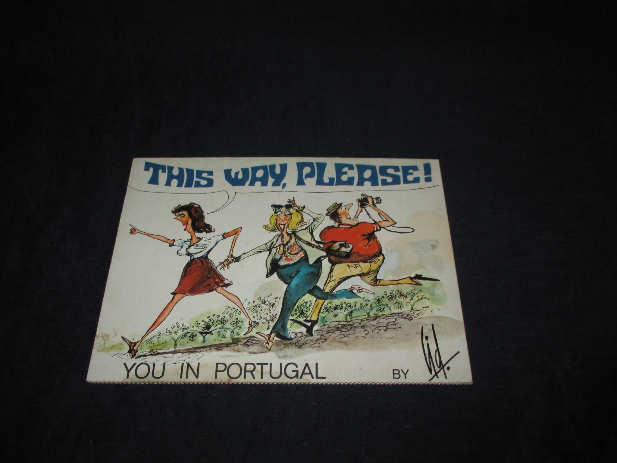 Cartões CID This way Please! You In Portugal Augusto Cid Postais