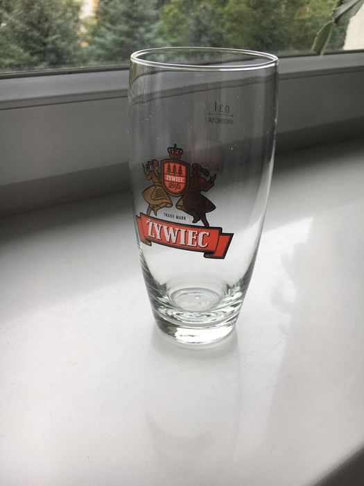 Pokale ŻYWIEC / KROSNO S.A / 0,33 / Nowe / Szklanki do piwa 1996 r