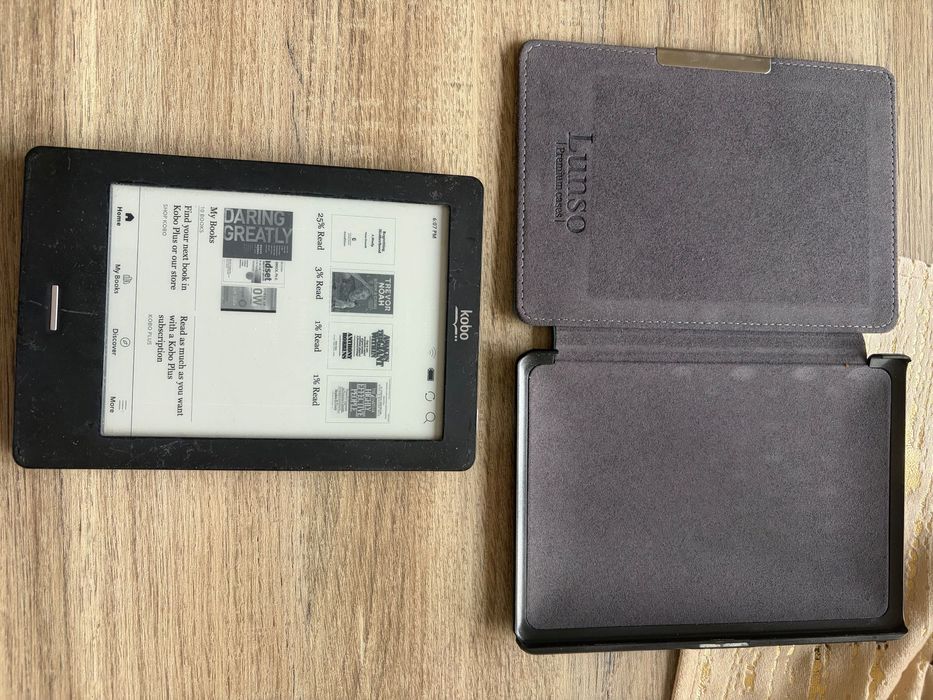Kobo Touch ereader com capa