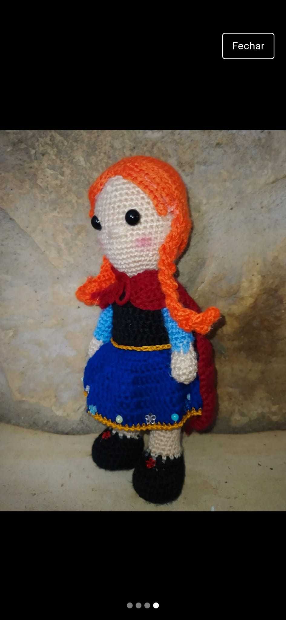 Amigurumi Anna de Frozen