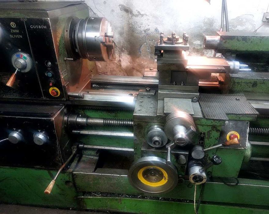 tokarka uniwersalna CU 580M  ZZM Bulgaria