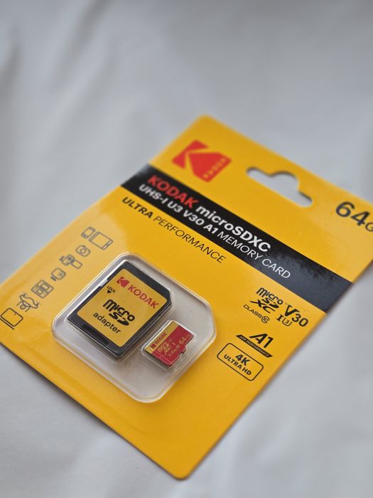 Karta pamięci micro SD 64gb KODAK karta do wideorejestratora telefonu