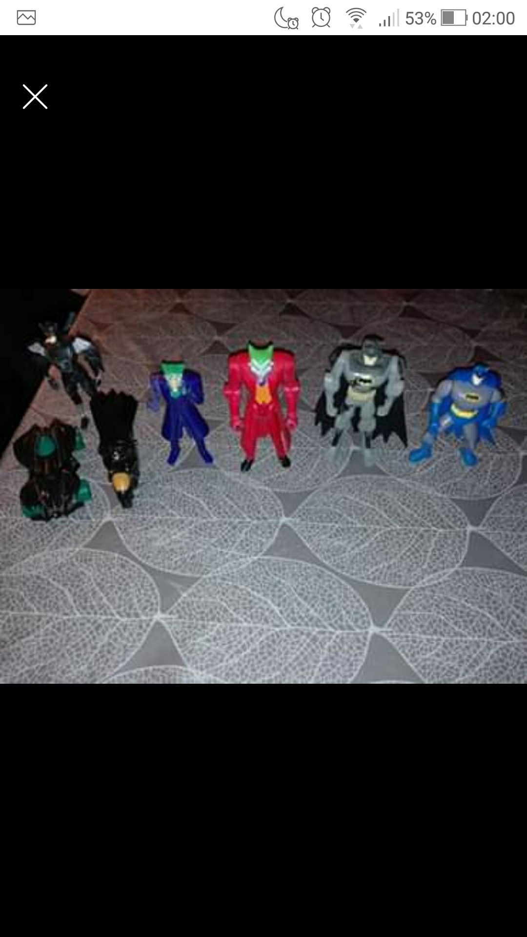 Conjunto de figuras do Batman