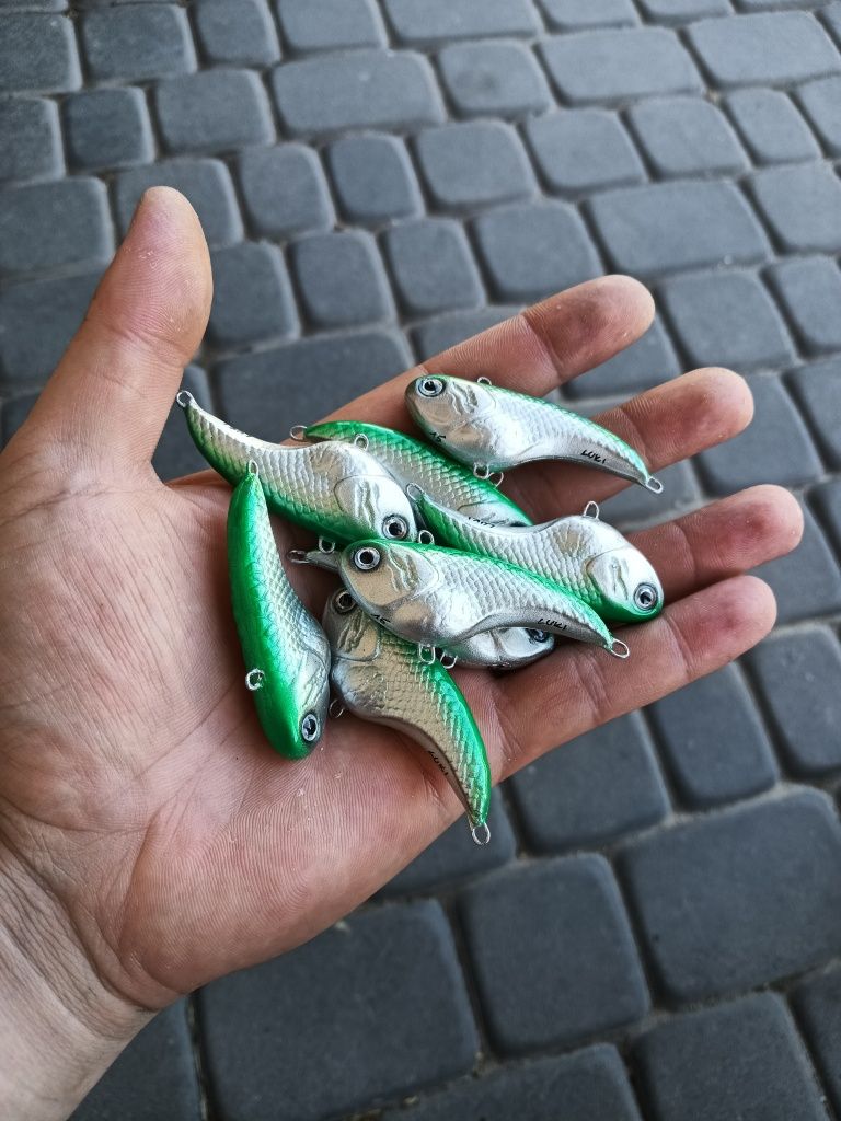 Woblery Cykada Fatty SCAR 5cm, 5.7cm, 6.5cm i 8cm LUKI LURES