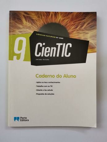 Caderno do aluno Ciências Naturais, Físico-química e Matemática 9.°ano