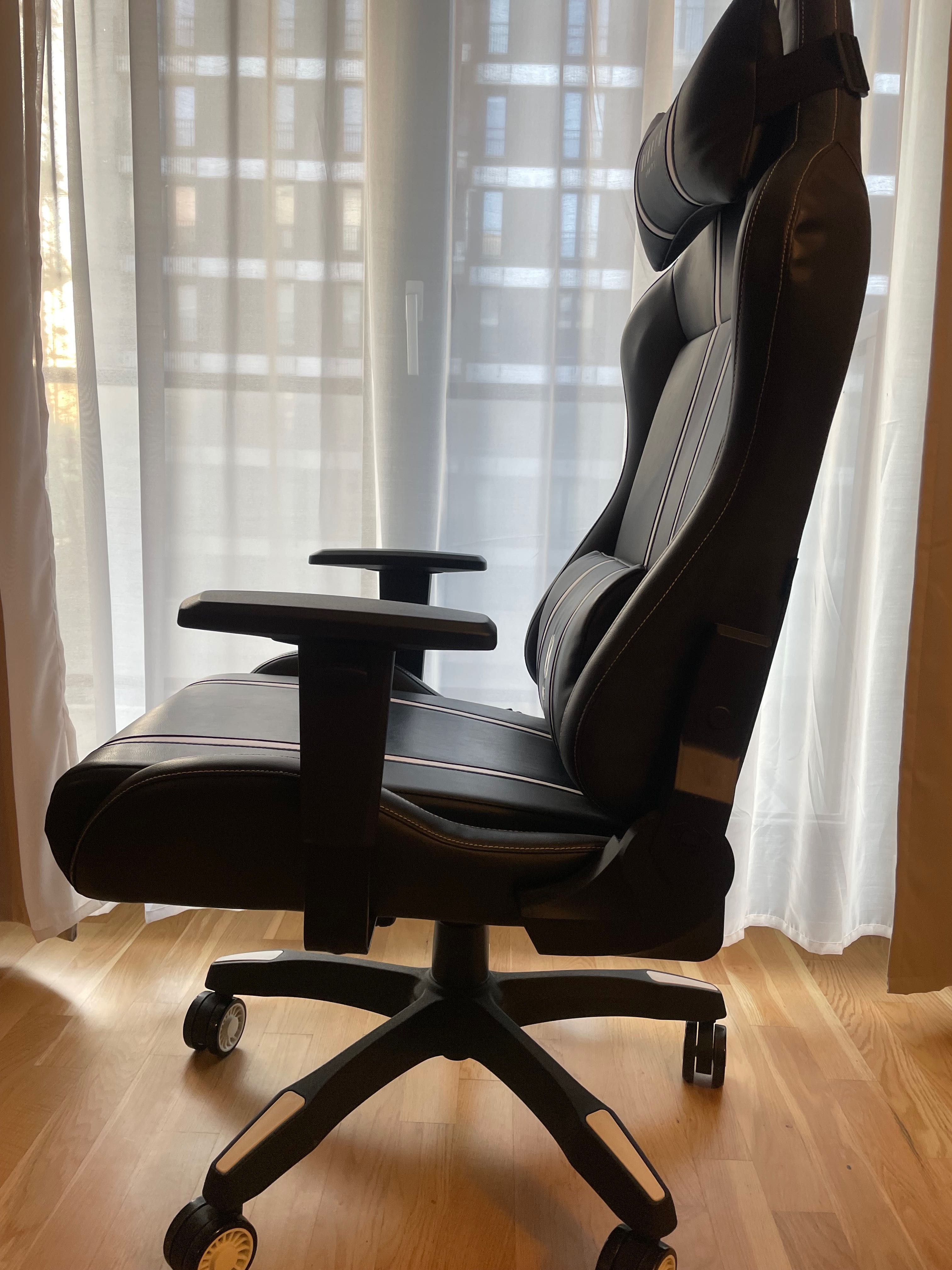 Fotel Diablo X-One 2.0 King Size, czarno-biały