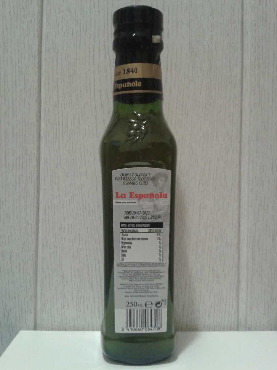 LA ESPANOLA Oliwa z oliwek Extra Virgin o smaku CHILLI 250 ml