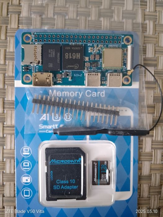 Orange pi zero2+карта пам'яті