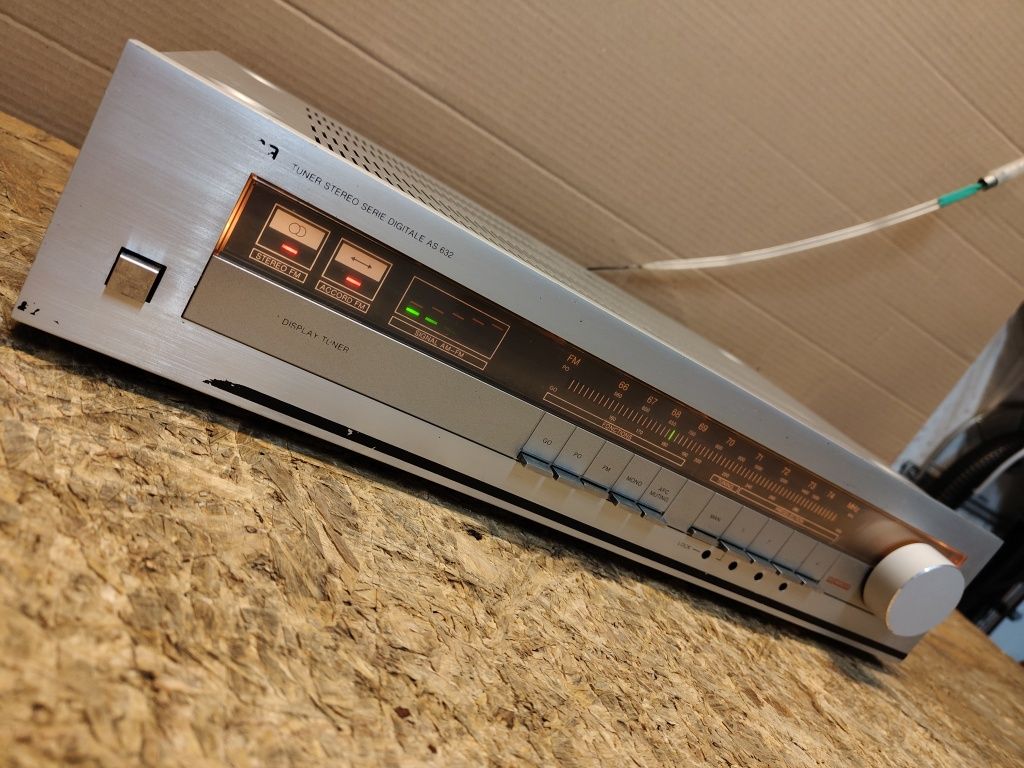 Tuner radiowy Unitra Diora AS 632, Made in Poland, PRL