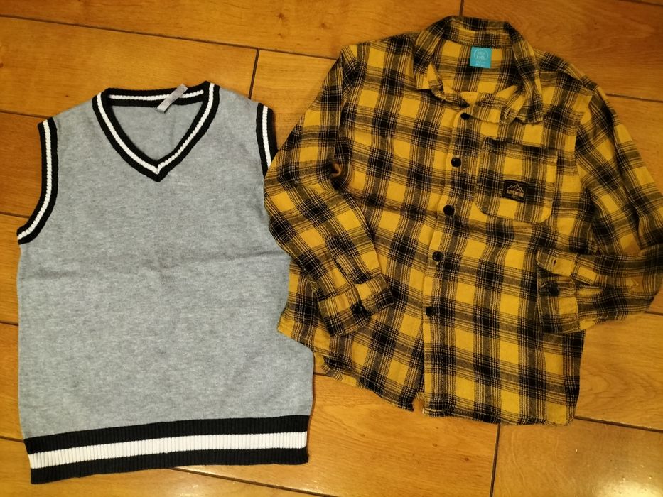 Paczka dla chłopca 6-7 lat 116/122 ponad 44szt!