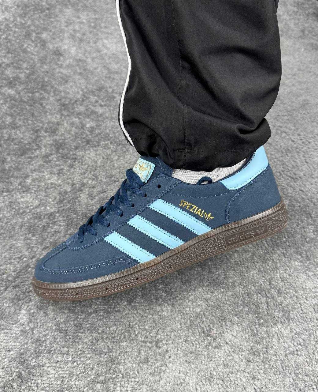 Жіночі кросівки Adidas Handball Spezial синій 0548 ТОП
