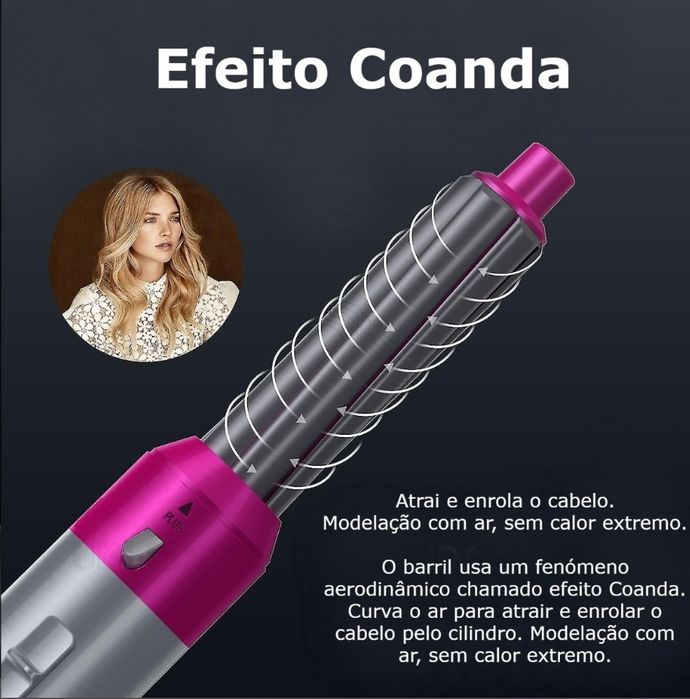 Secador cinco em um