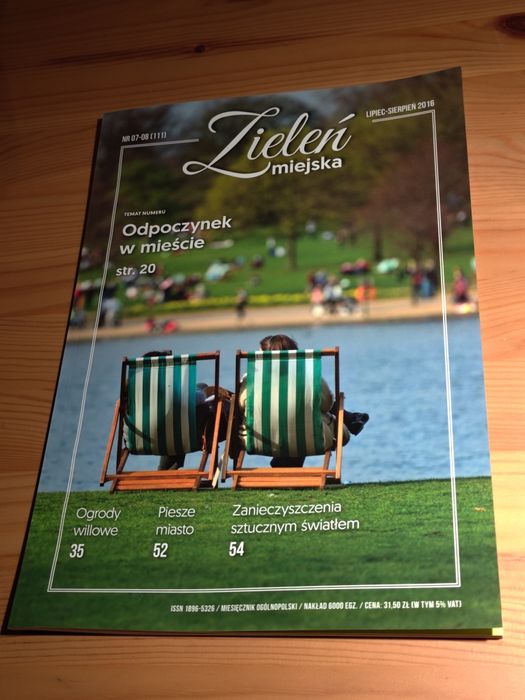 Zieleń miejska nr 07-08 (111) lipiec - sierpień 2016