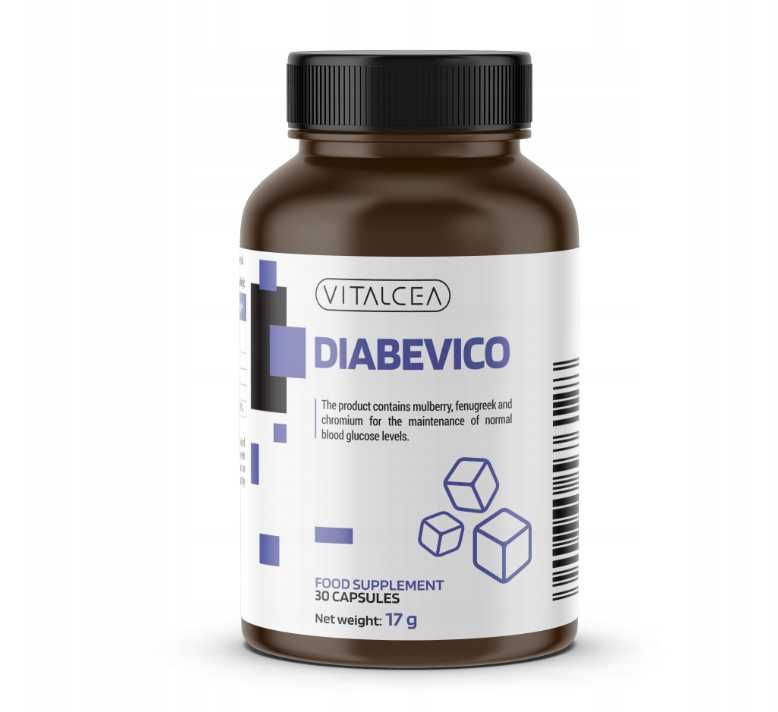 Diabevico Vitalcea – suplement diety wspierający  poziom cukru
