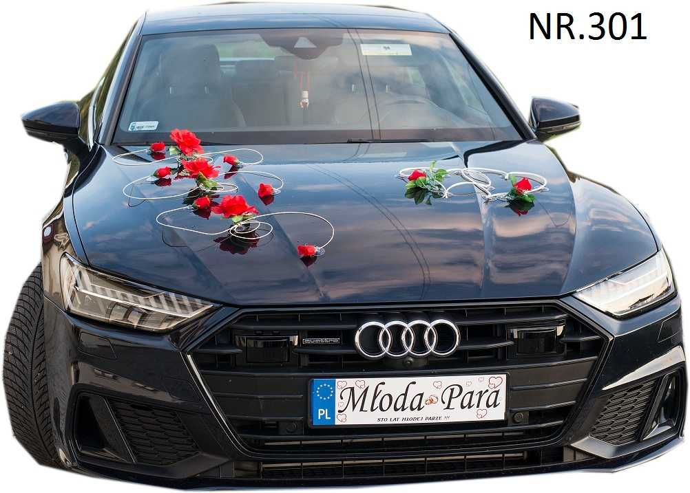 Twój ślub Twoja dekoracja ozdoba na auto samochód Nr 301