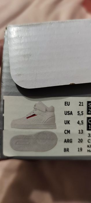 Хайтопи з хутром. Кросівки на хутрі. Kappa. Нові.