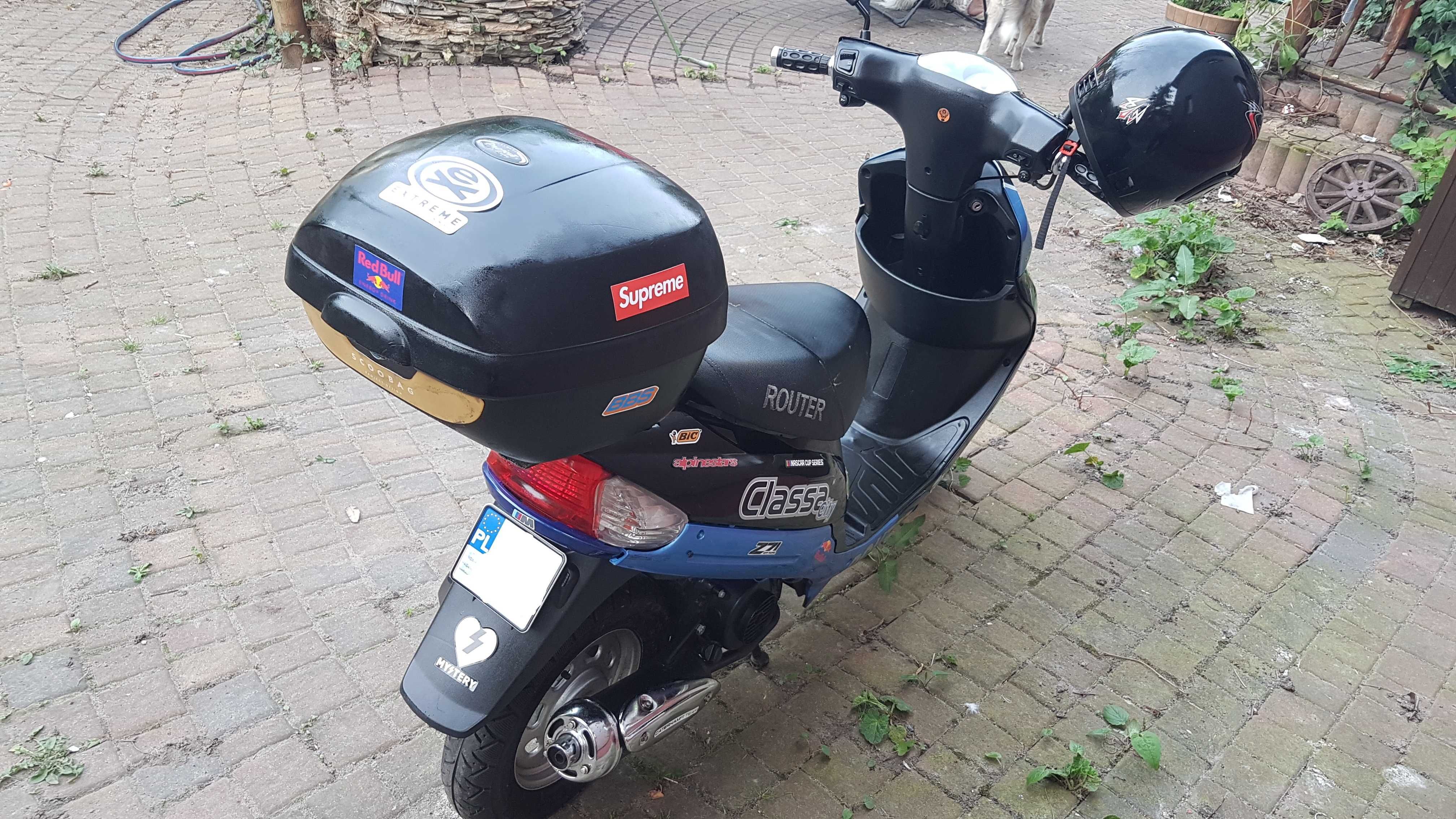 Skuter Romet City 50cm3.Nie piaggio,yamaha..Bardzo mały przebieg.!