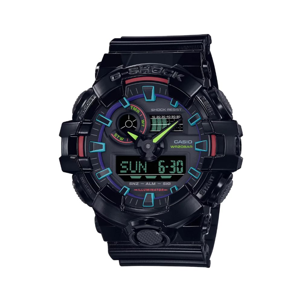 Продам новий годинник, Casio G-Shock GA-700RGB-1AER