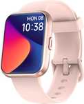 Smartwatch dla kobiet Fitpolo ID208P różowy wbudowana Alexa
