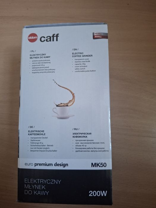 elektryczny młynek do kawy Eldom MK50 Caff