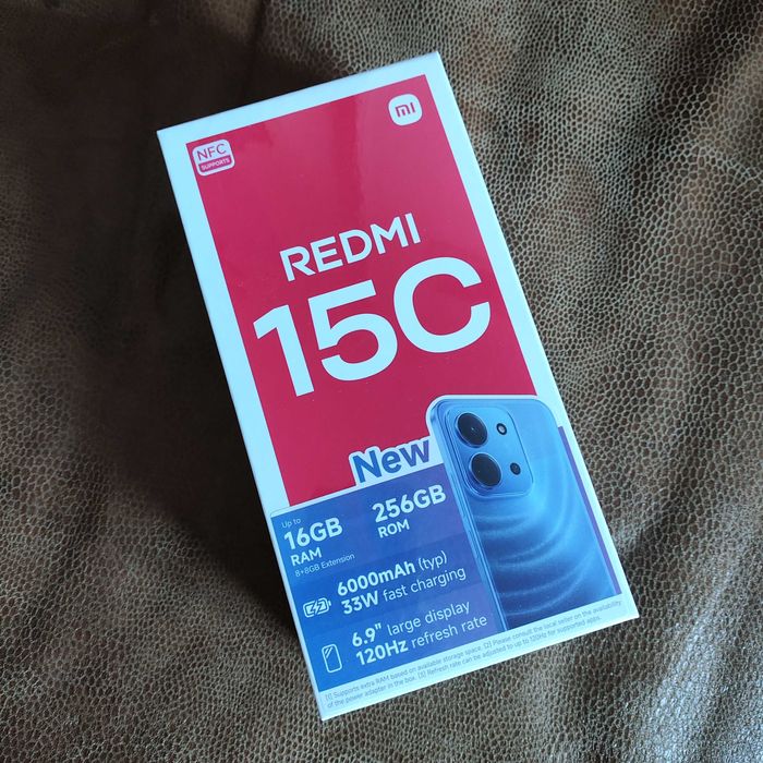 Смартфон Xiaomi Redmi 15C NFC (6/128 Гб, Global, з блоком живлення)