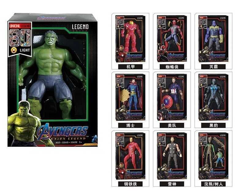 Ігрові фігурки супергероїв Marvel та DC