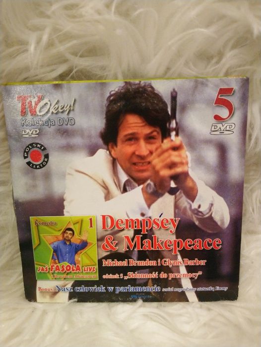 DVD, Dempsey & Makepeace 5 / Jaś Fasola Live, z gazety