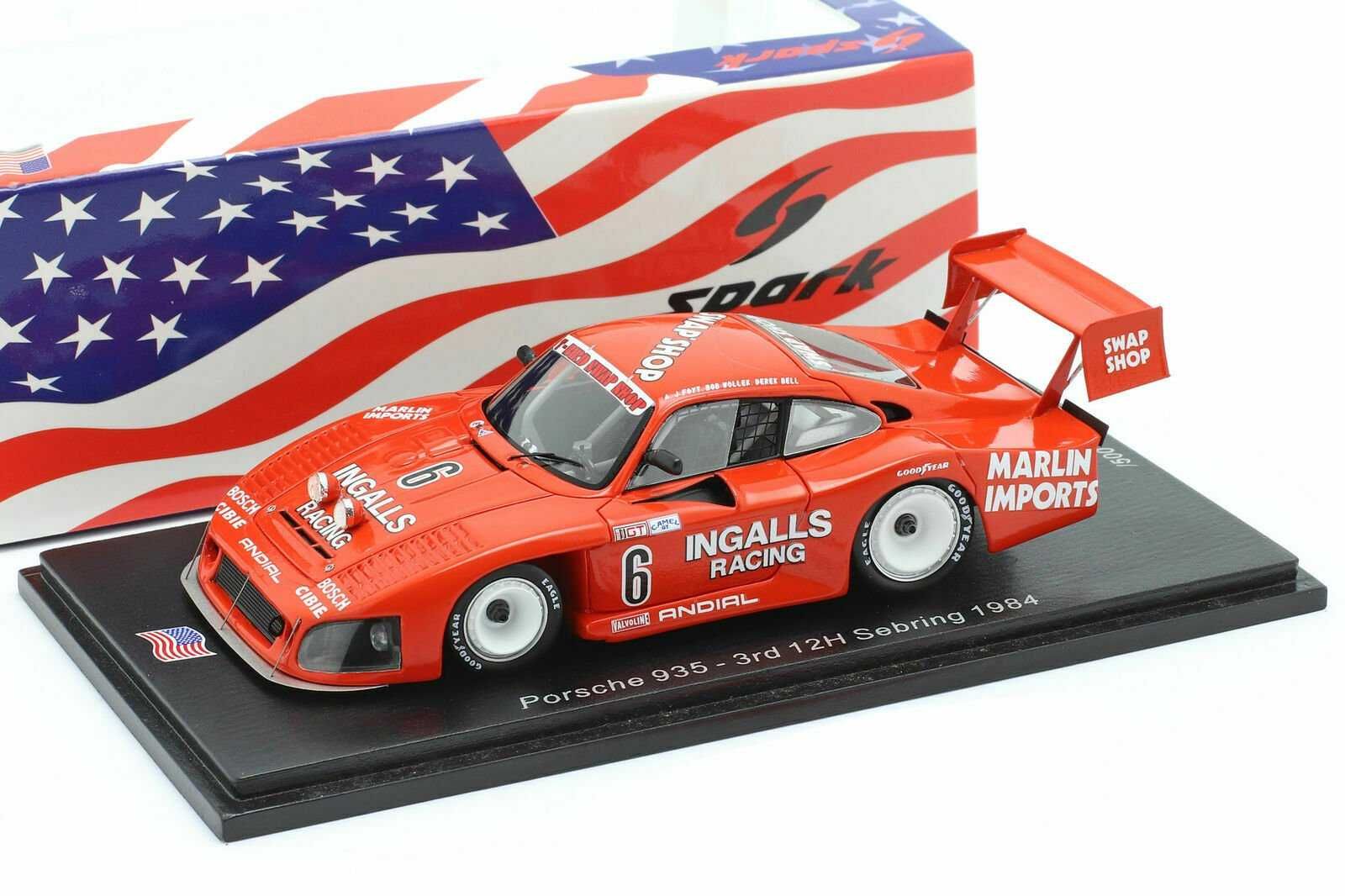 Spark - Porsche 935 - 3º 12H Sebring 1984