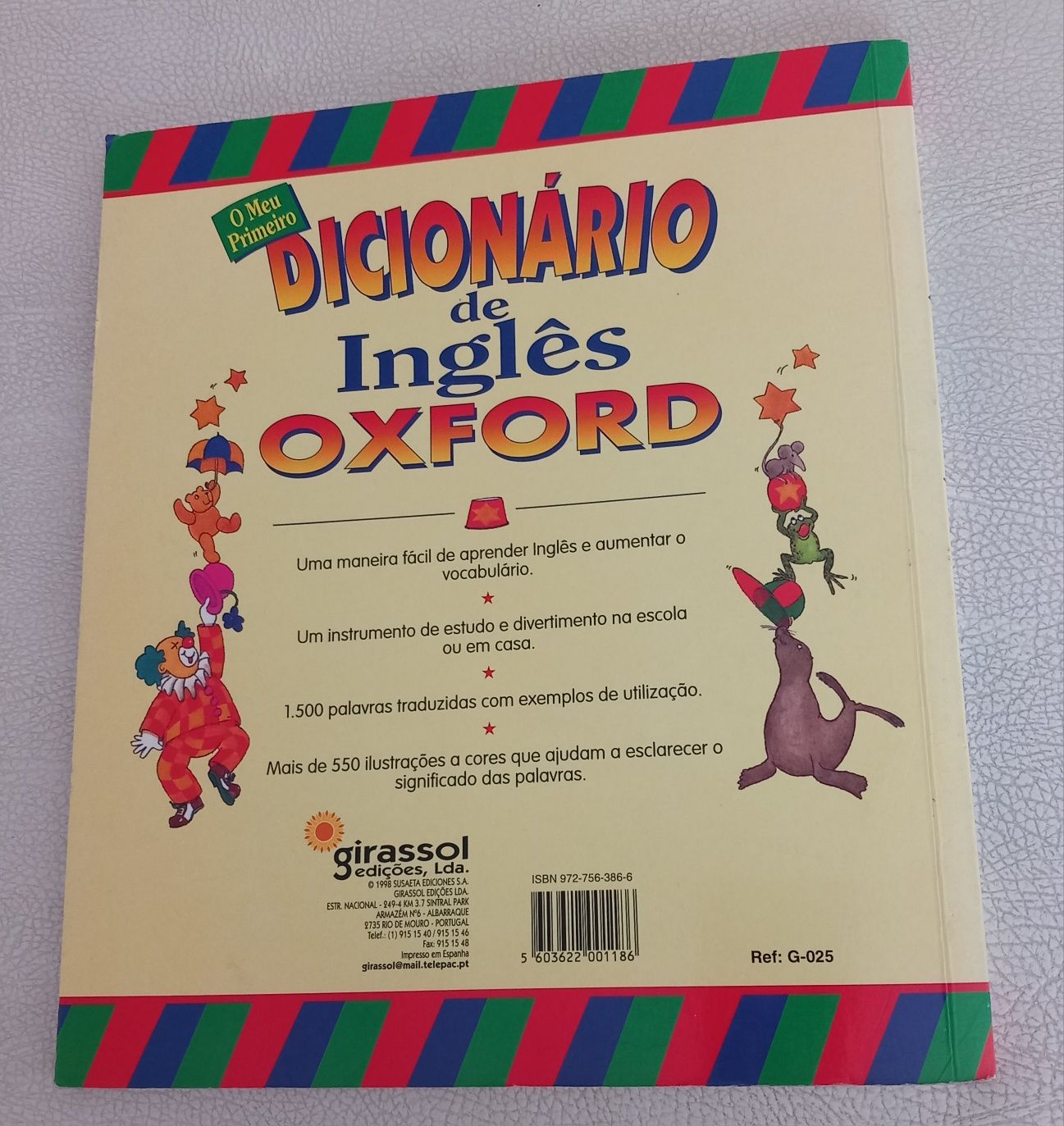 O meu primeiro dicionário de inglês oxford