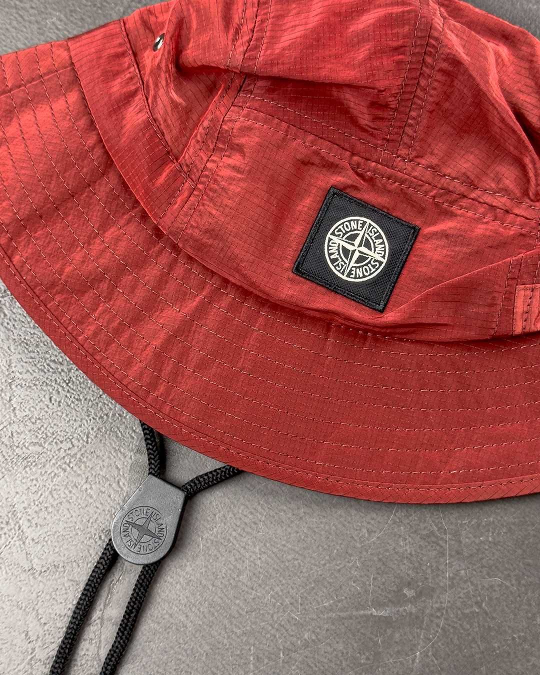 Панама STONE ISLAND 99755 Nylon Metal Ripstop Red